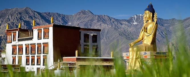 Likir Buddhist monastery (gompa), Indus valley, Ladakh
