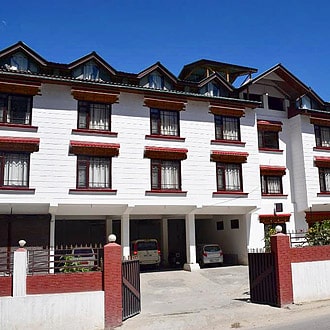 View of Hotel Zojila Residency, Ladakh