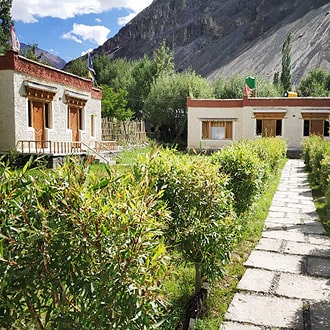 View of Lotus Eco Resort, Ladakh