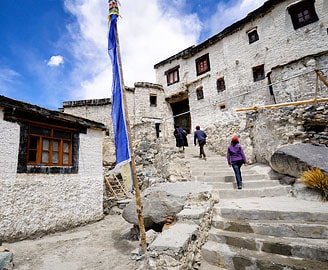 Diskit Monastery Gompa, Nubra valley, Ladakh