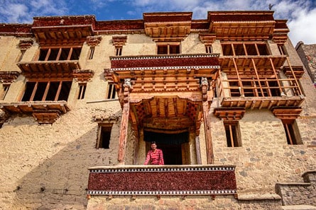 Shey Palace facade, Ladakh